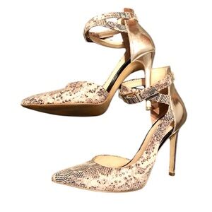 Guess Ambelu Snake Skin Stiletto Heels